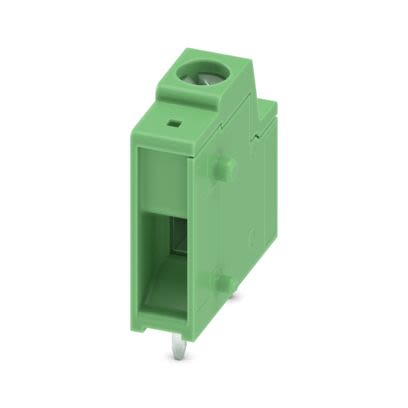 Phoenix Contact PCB Terminal Block, 1-Contact, 5mm Pitch, Wave Soldering, 1-Row, Plug In, Screw Termination