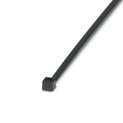 Phoenix Contact Cable Ties, Standard, 140mm x 3.6 mm, Black Polyamide, Pk-1000