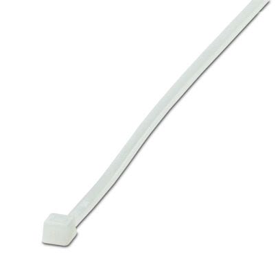 Phoenix Contact Cable Ties, Standard, 430mm x 4.8 mm, Clear Polyamide, Pk-100