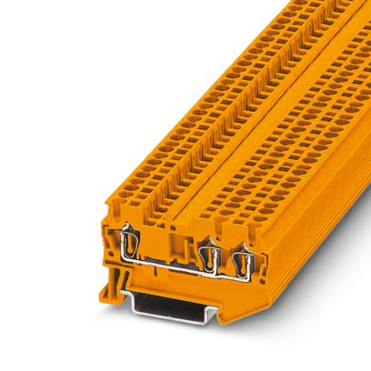 Phoenix Contact 3031982 Orange, 2.5mm², 1-Level, Spring Cage Termination