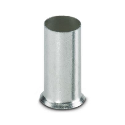 Phoenix Contact Ferrule, 18mm Pin Length, 8.3mm Pin Diameter, Silver