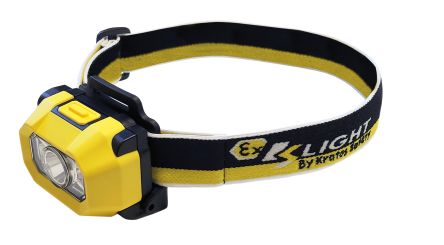 KRATOS SAFETY Head Lamp HL1010400 Head Torch 216, 100 m Range