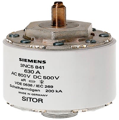 Siemens 600A Tag Fuse, 139.5mm, 1kV