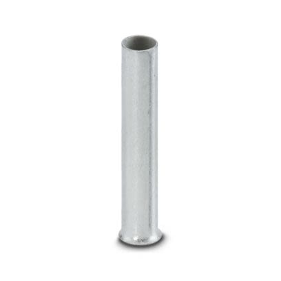 Phoenix Contact Ferrule, 18mm Pin Length, 2.8mm Pin Diameter, Silver