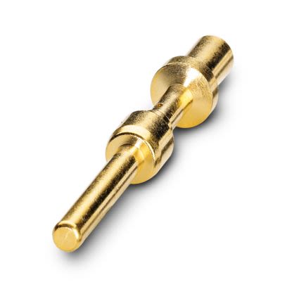 Phoenix Contact Male Crimp Contact, 14AWG Min, 12AWG Max