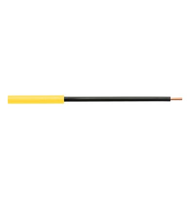 Schutzinger Yellow Female Banana Connector, 4 mm Connector, Pin Termination, 12A, 1kV, Nickel Plating
