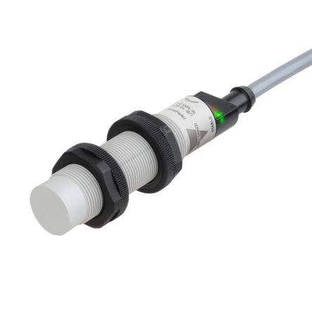 Carlo Gavazzi Capacitive Barrel Proximity Sensor, M12, 12 mm Detection, IO-Link NO/NC, 24 → 230 V ac/dc