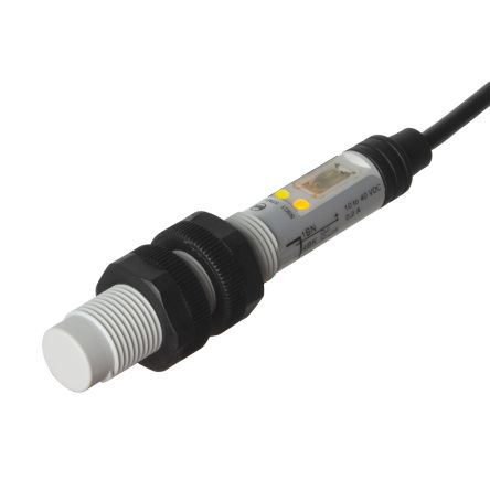 Carlo Gavazzi Capacitive Barrel Proximity Sensor, M12, 8 mm Detection, IO-Link NO/NC, 12 → 36 V dc