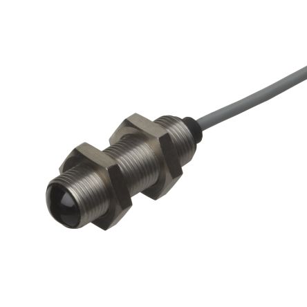 Carlo Gavazzi Through Beam Photoelectric Sensor, Barrel Sensor, 20 m Detection Range Plug and Connect