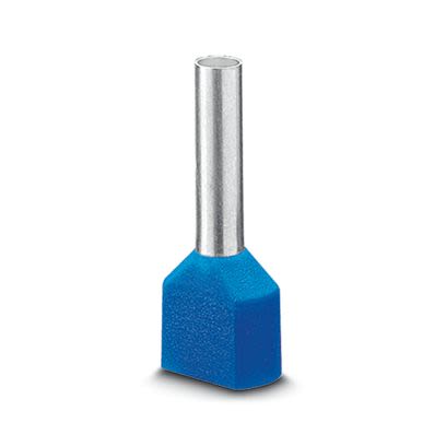 Phoenix Contact Insulated Ferrule, 12mm Pin Length, 2.9mm Pin Diameter, Blue