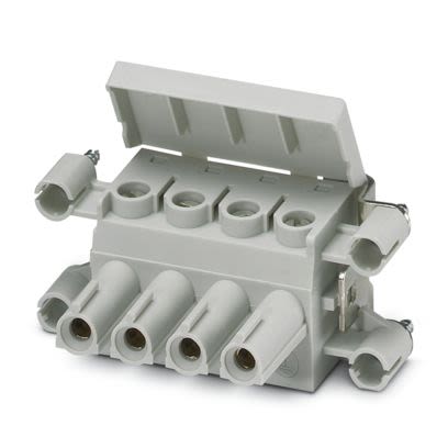 Phoenix Contact Female Circular Connector Insert 4 Way for use with Circular Connector