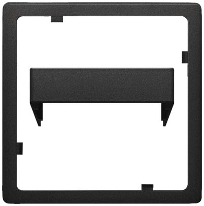 Siemens Carbon Fibre 1 Gang Mounting Plate Adapter Plate