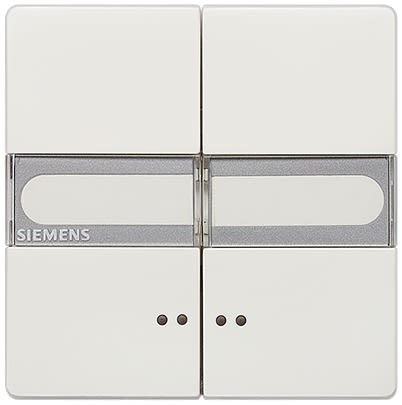 Siemens Rocker Switch, 2 Way, 2 Gang, 5TG71
