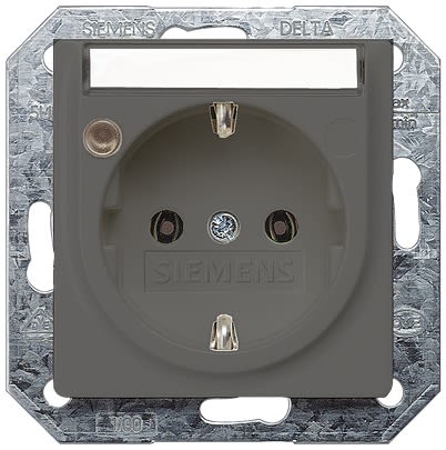 Siemens 5UB19 Electrical Socket, 16A, Schuko