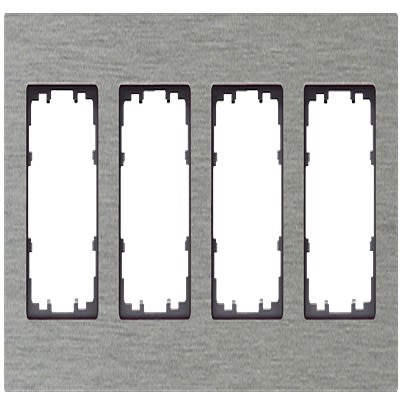 Siemens Aluminium 4 Gang Mounting Plate Aluminium Mounting Frame