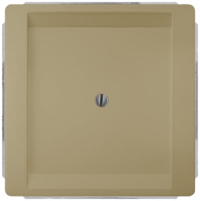 Siemens Gold 1 Gang Blank Plate Thermoplastic Blanking Plate