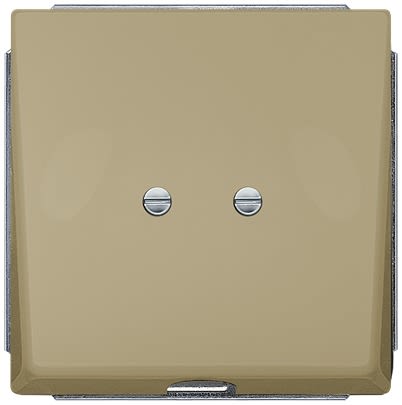Siemens Gold 1 Gang Face Plate Thermoplastic Outlet Plate