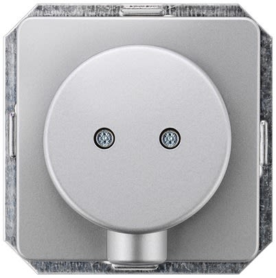 Siemens Silver 1 Gang Face Plate Thermoplastic Outlet Plate