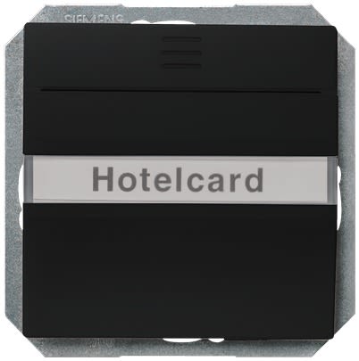 Siemens Black Key Card Switch, 5TG4820 Series
