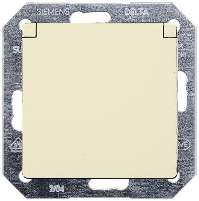 Siemens 5UB19 Electrical Socket, 16A, Schuko