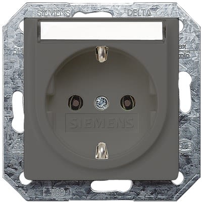 Siemens 5UB19 Electrical Socket, 16A, Schuko