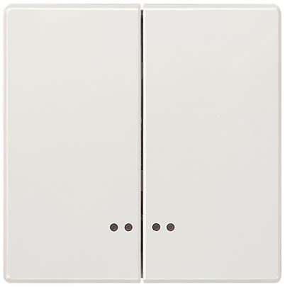 Siemens White Rocker Switch, 2 Way, 2 Gang, 5TG71
