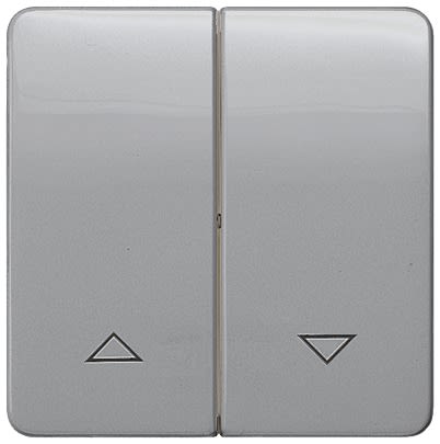 Siemens Silver Rocker Switch, 2 Way, 2 Gang, 5TG79