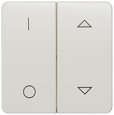 Siemens White Rocker Switch, 2 Way, 2 Gang, 5TG78