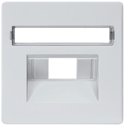 Siemens Aluminium 1 Gang Cover Plate Thermoplastic Cover Plate