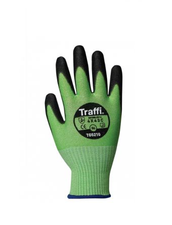 Traffi Green HPPE, Nylon, Polyester Abrasion Resistant, Chemical Resistant, Cold Resistant, Heat Resistant Work