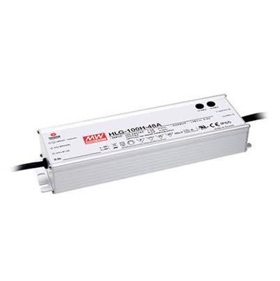 MEAN WELL LED Driver, 20V Output, 100W Output, 4.8A Output, Constant Current / Constant Voltage Dimmable