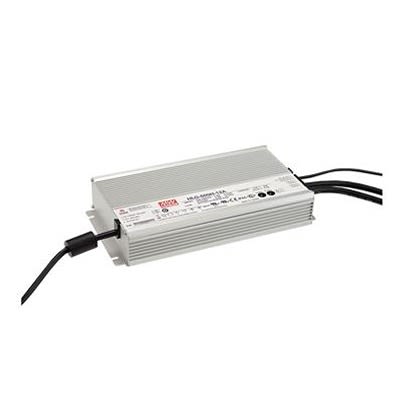 MEAN WELL LED Driver, 12V Output, 600W Output, 40A Output, Constant Current / Constant Voltage Dimmable