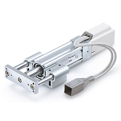 SMC Rod Linear Actuator, 50mm, 24V dc, LEYG16MC-50
