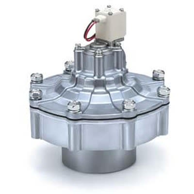 SMC 2 Port Solenoid Valve Pneumatic Solenoid Valve - Solenoid/Solenoid Rc 1 VXF2 Series 24V dc