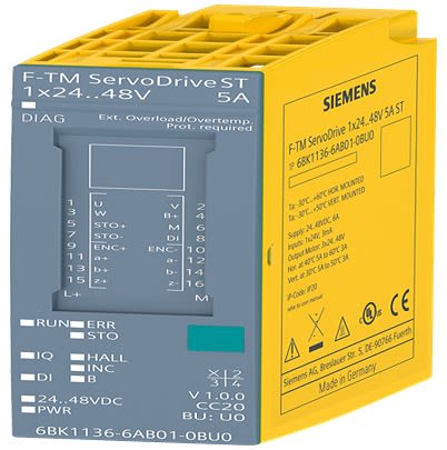 Siemens Motor Controller, 24 → 48 V dc, 5 A, Servo Controller Function, 24 → 48 V dc