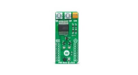 MikroElektronika PWR Meter 3 Click - 60A Sensor Add-On Board Add On Board for Power Mnitoring Device Industrial