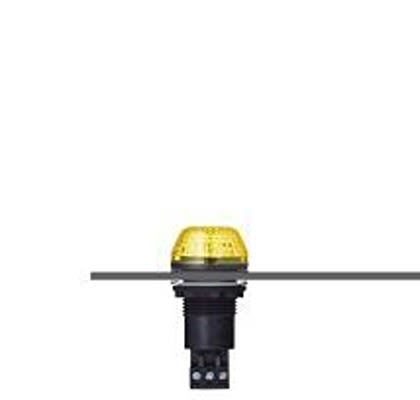 AUER Signal M22 Series Series Yellow Multiple Effect Beacon, 110 → 120 V, Panel Mounted, LED Bulb, IP65