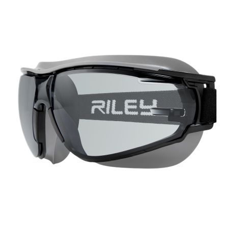Riley Sparta, Scratch Resistant Anti-Mist Safety Goggles with Clear Lenses