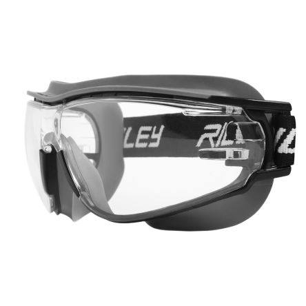 Riley Sparta, Scratch Resistant Anti-Mist Safety Goggles with Clear Lenses