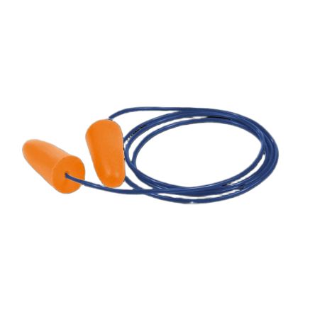 Skytec BMP17 Series Orange Disposable Corded Ear Plugs, 39dB Rated