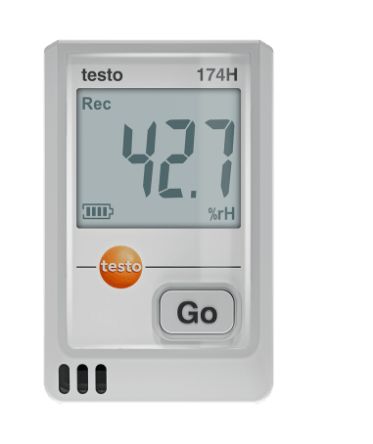 Testo 174 H MINI Temperature & Humidity Data Logger Data Logger, USB 2.0, 2 Input Channel(s) - RS Calibration