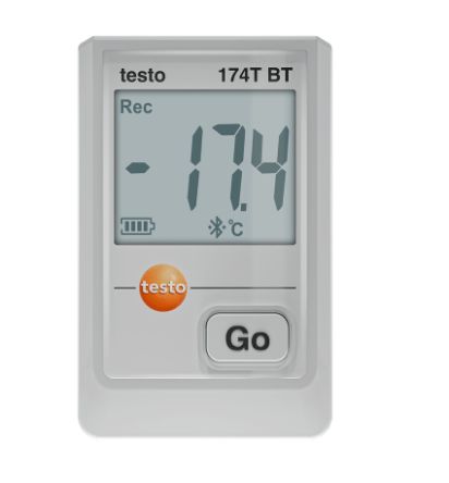 Testo 174 T BT Temperature Data Logger Data Logger, Bluetooth, 1 Input Channel(s)