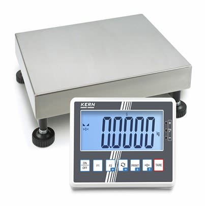 Kern IFC 10K-4L Platform Weighing Scale, 15 Weight Capacity