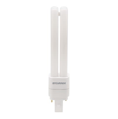 Sylvania ToLEDo Lynx G24D LED Bulbs 10 W(26W), 4000K, Cool White, U Bend shape
