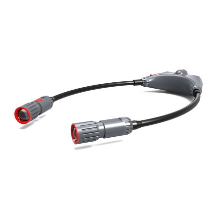 Observer Tools LED - Flashlight Grey/Red - Rechargeable 600 lm, 10.6 in
