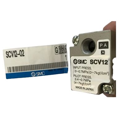 SMC Finger Valve Pneumatic Relay Pneumatic Manual Control Valve VM Series, 2.5mm, SCV12-02F