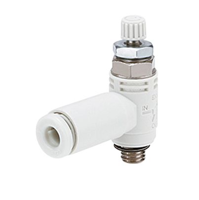 SMC ASV Series Threaded Fitting, R 1/8 Inlet Port, ASP330F-M5-04-X413
