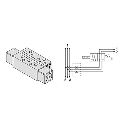 SMC Solenoid Valve - AXT Series