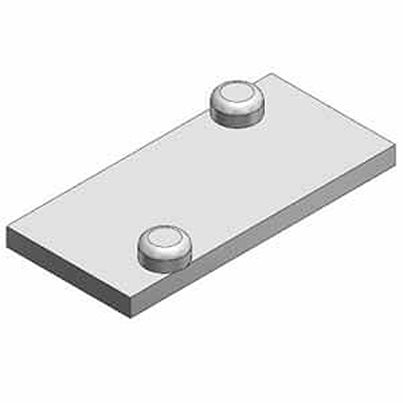 SMC SY7000 series 9 station G 1/8 End Plate for use with Valve, SYJ700-9-2F-Q