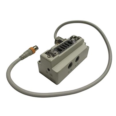 SMC VQ2000 series G 1/4 End Plate for use with Valve, VQ2000-PW-02F